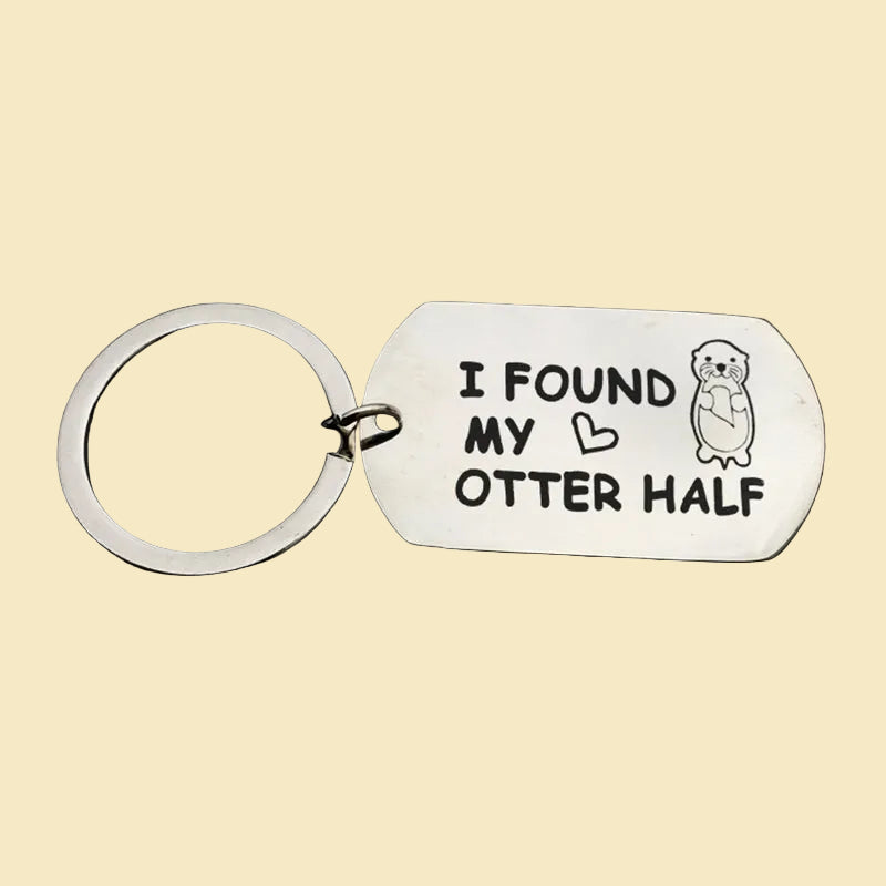 Porte-clés pour couple, cadeau pour amoureux