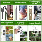 47Pcs Emergency Survival Kit